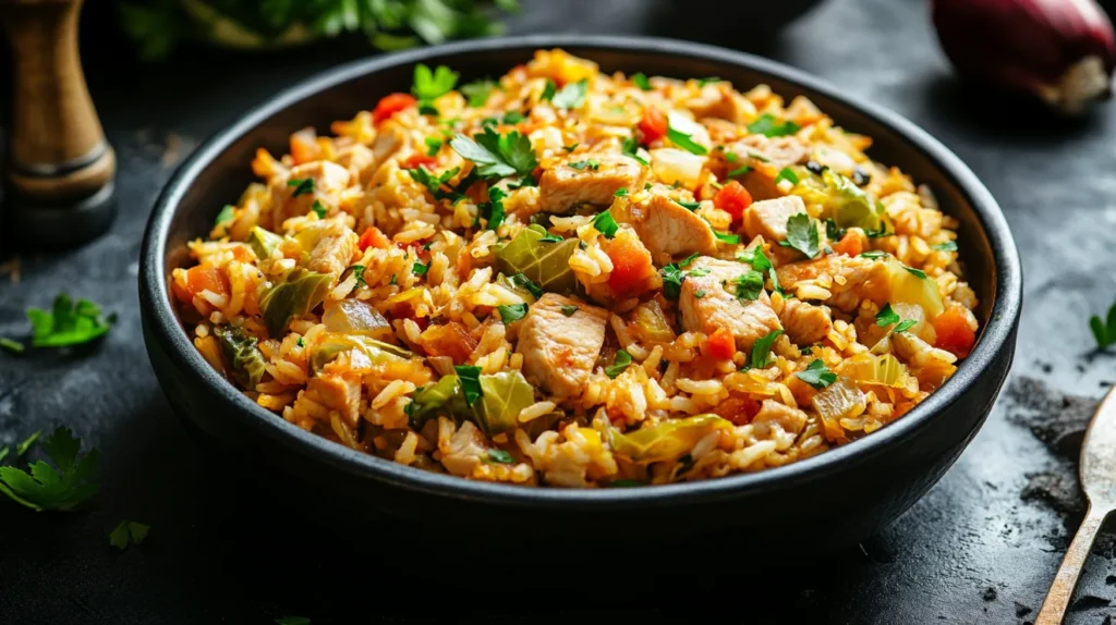 Turkey Cabbage Casserole Recipe