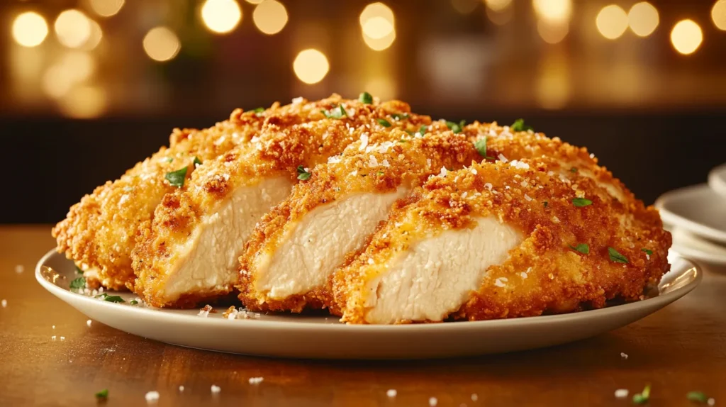 Longhorn Parmesan Crusted Chicken