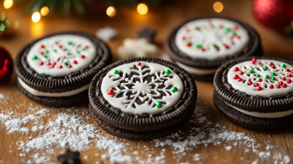 Oreo Christmas Cookies