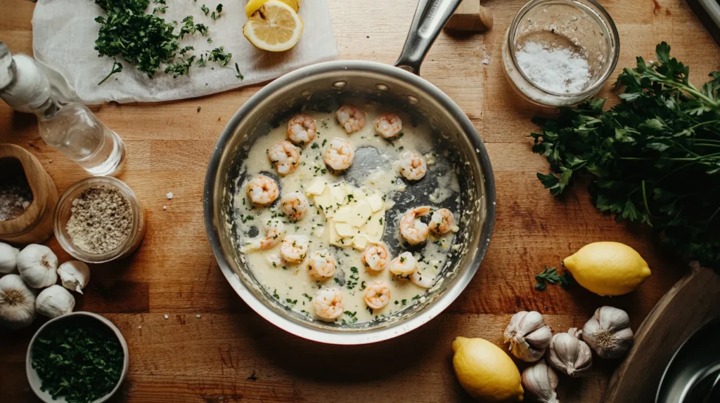 Shrimp With Garlic Sauce
