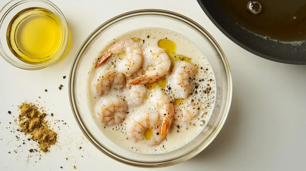 Soaking Shrimp In Milk